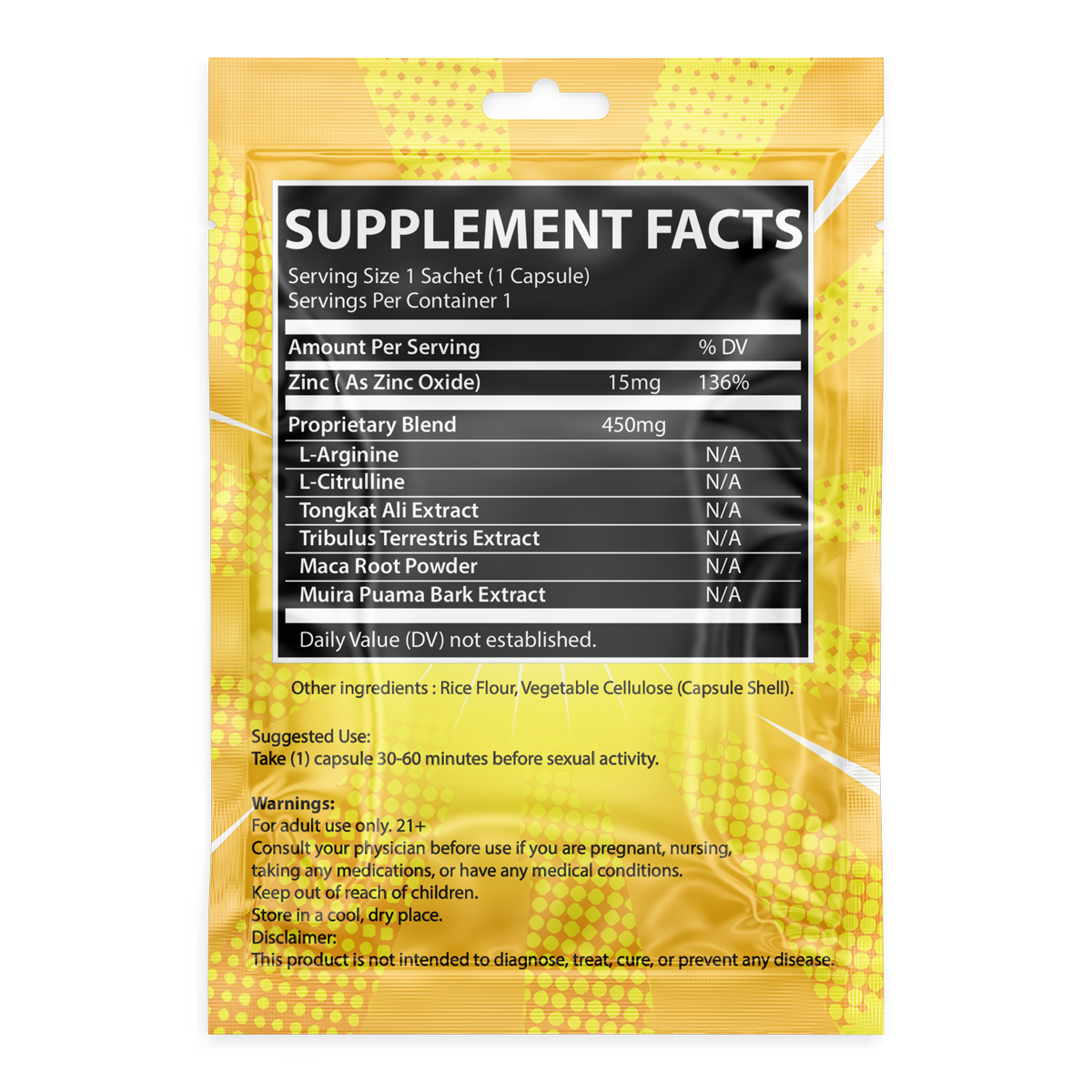 Bangher Get it up performance supplement